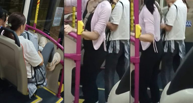 Whose responsibility is it to tell off passengers who lack manners on public transportation?