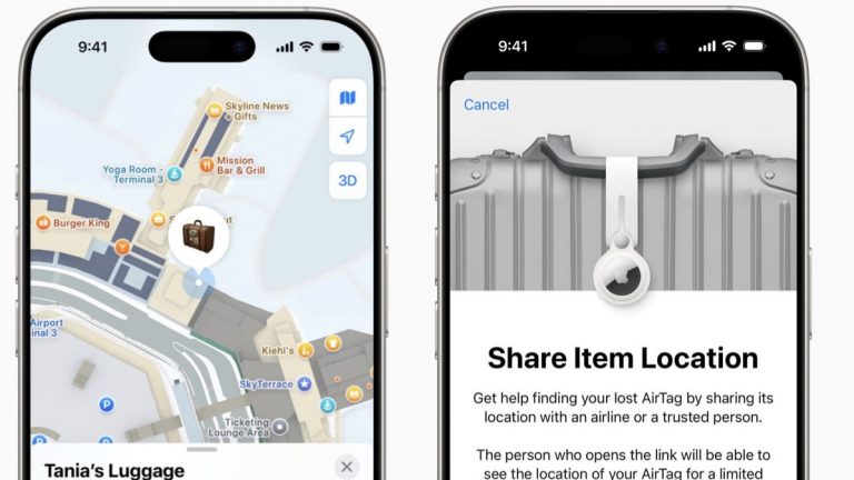 Good news for Apple users: Apple is working with SIA and other airlines to help Apple users find mishandled or lost items