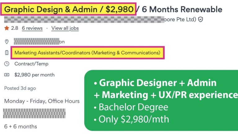  “Company wants it all, but won’t pay for it” — S’poreans call out job offer that pays only S$2,980/month but “demands the moon” from applicants