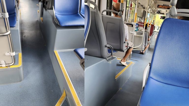 Man says new electric bus is uncomfortable, not senior-friendly